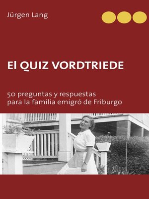 cover image of El Quiz Vordtriede